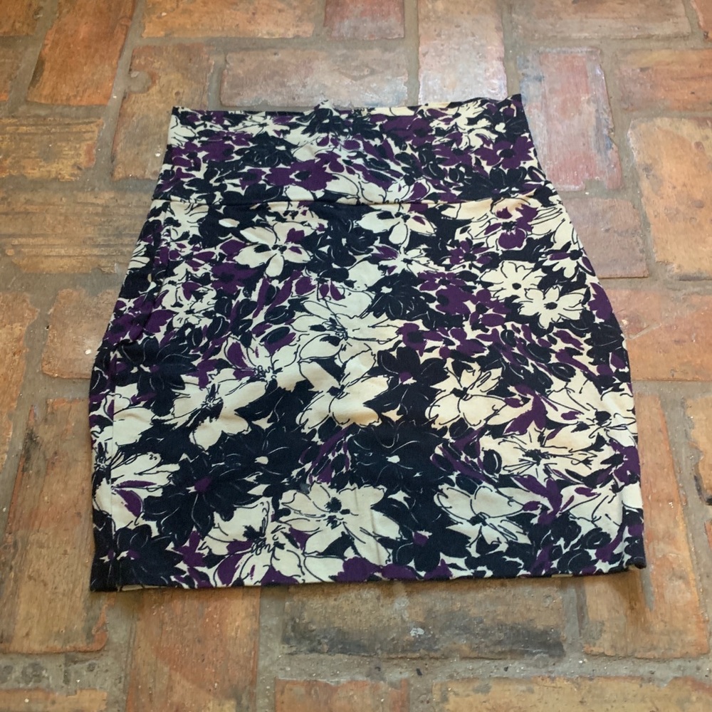 Floral Cotton Skirt